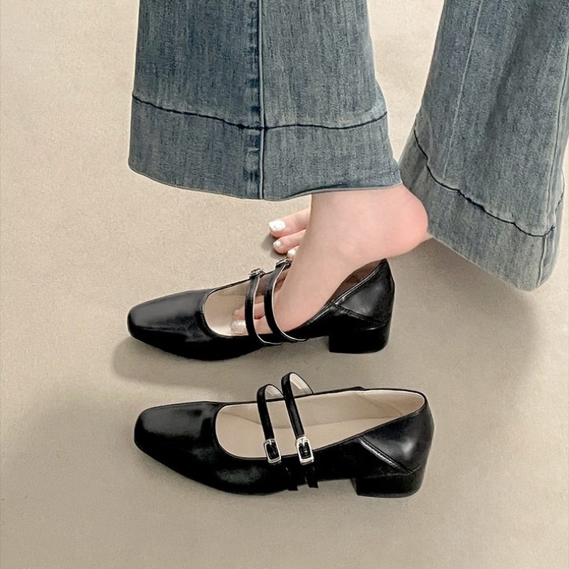 Square Toe Low Heel Women Silv - Women'S Fashion Day 评论和价格