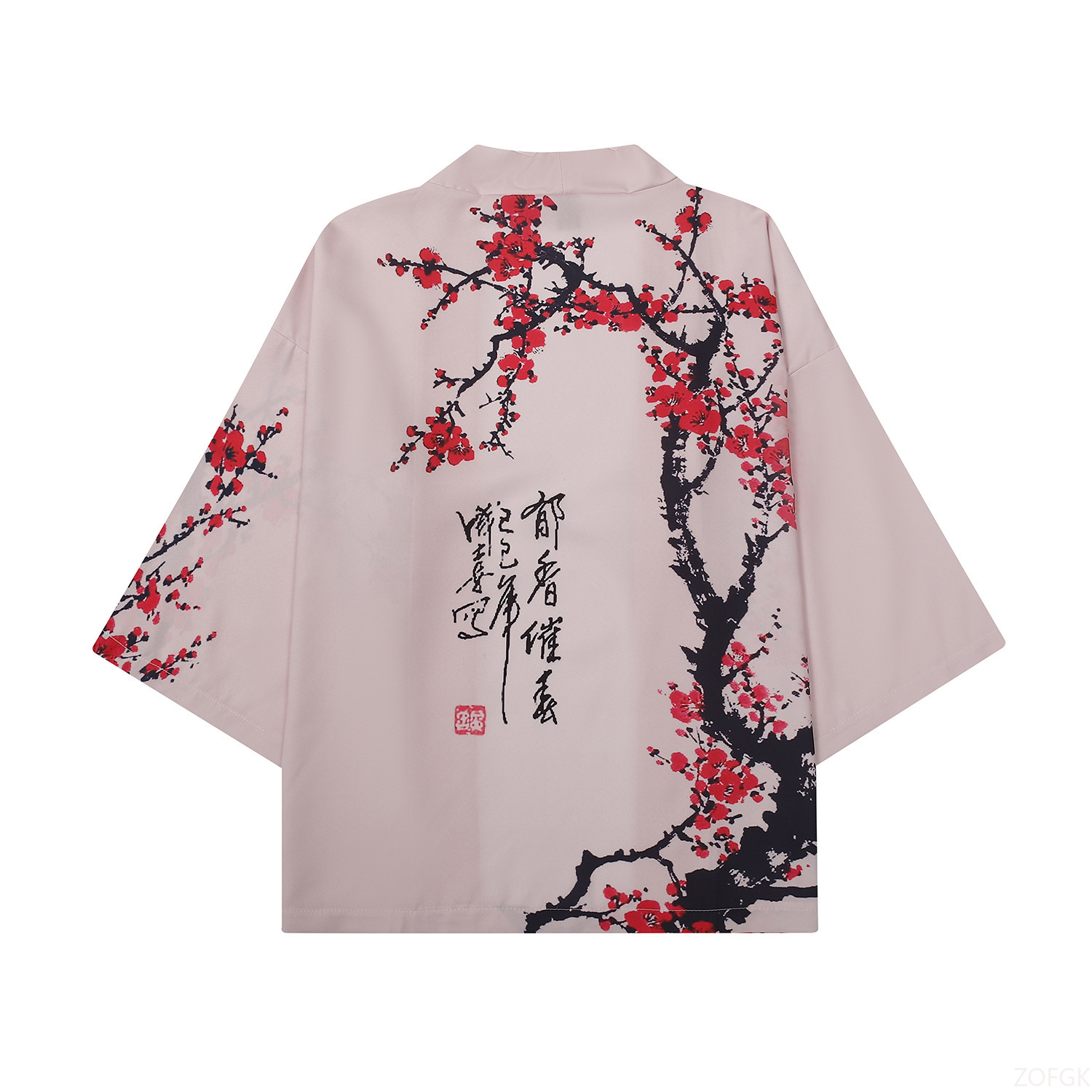 Summer Women Flower Print Kimo - Women Fashion Blouse 评论和价格
