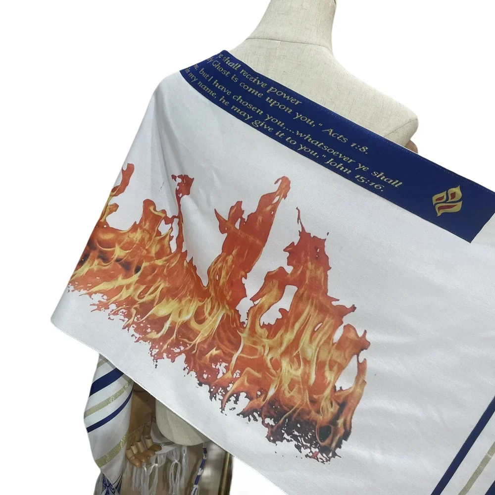 Fire Picture Prayer Shawl  Exq - Fashion Women Picture 评论和价格