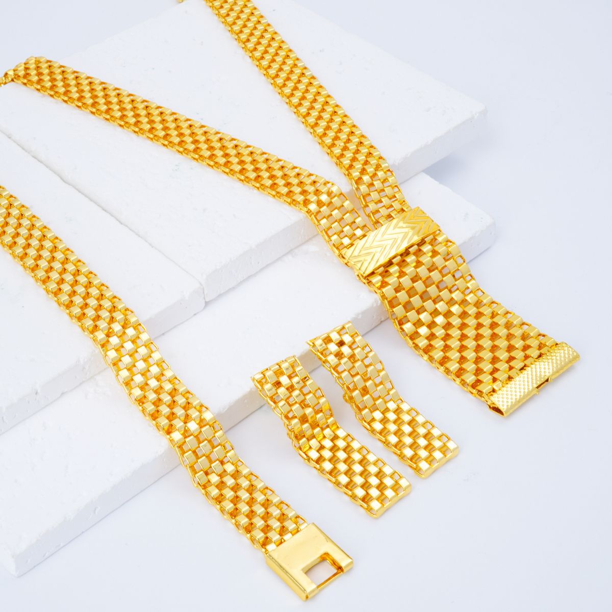 New UK 24K Gold Plated Necklac - Women Fashion Uk 评论和价格