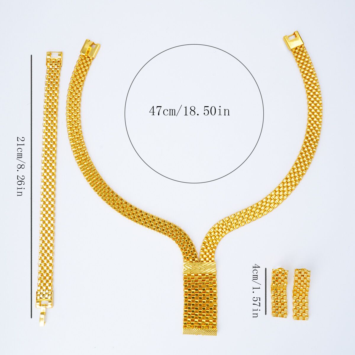 New UK 24K Gold Plated Necklac - Women Fashion Uk 评论和价格