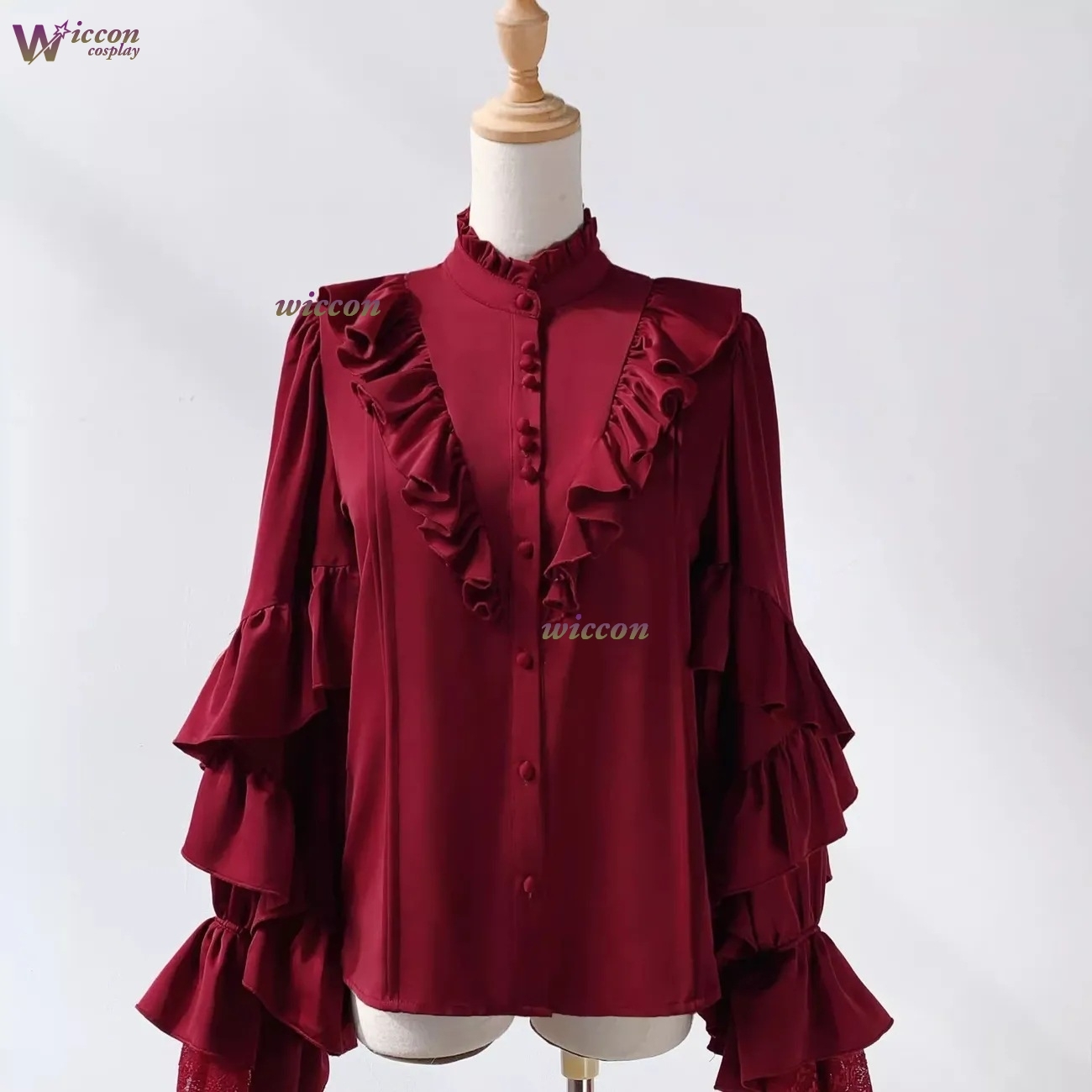 Lolita Gothic Vampire Cosplay  - Women Fashion Blouse 评论和价格