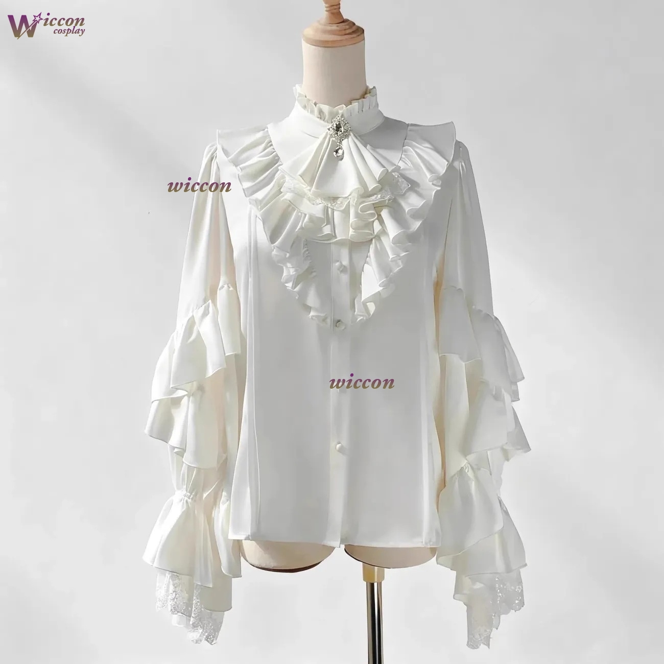 Lolita Gothic Vampire Cosplay  - Women Fashion Blouse 评论和价格