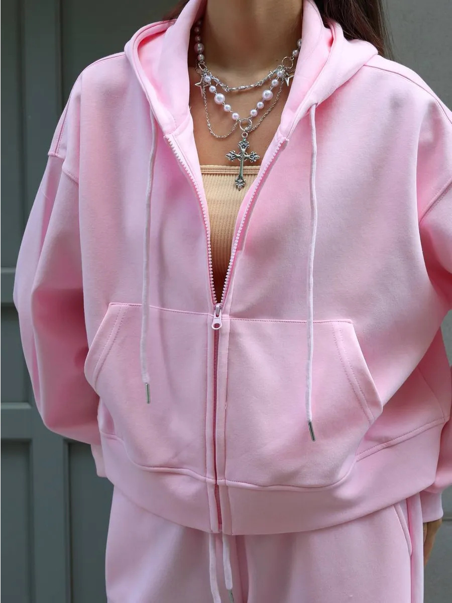 Women's 2 Piece Loungewear Set - Hoodie Women Oversized 评论和价格